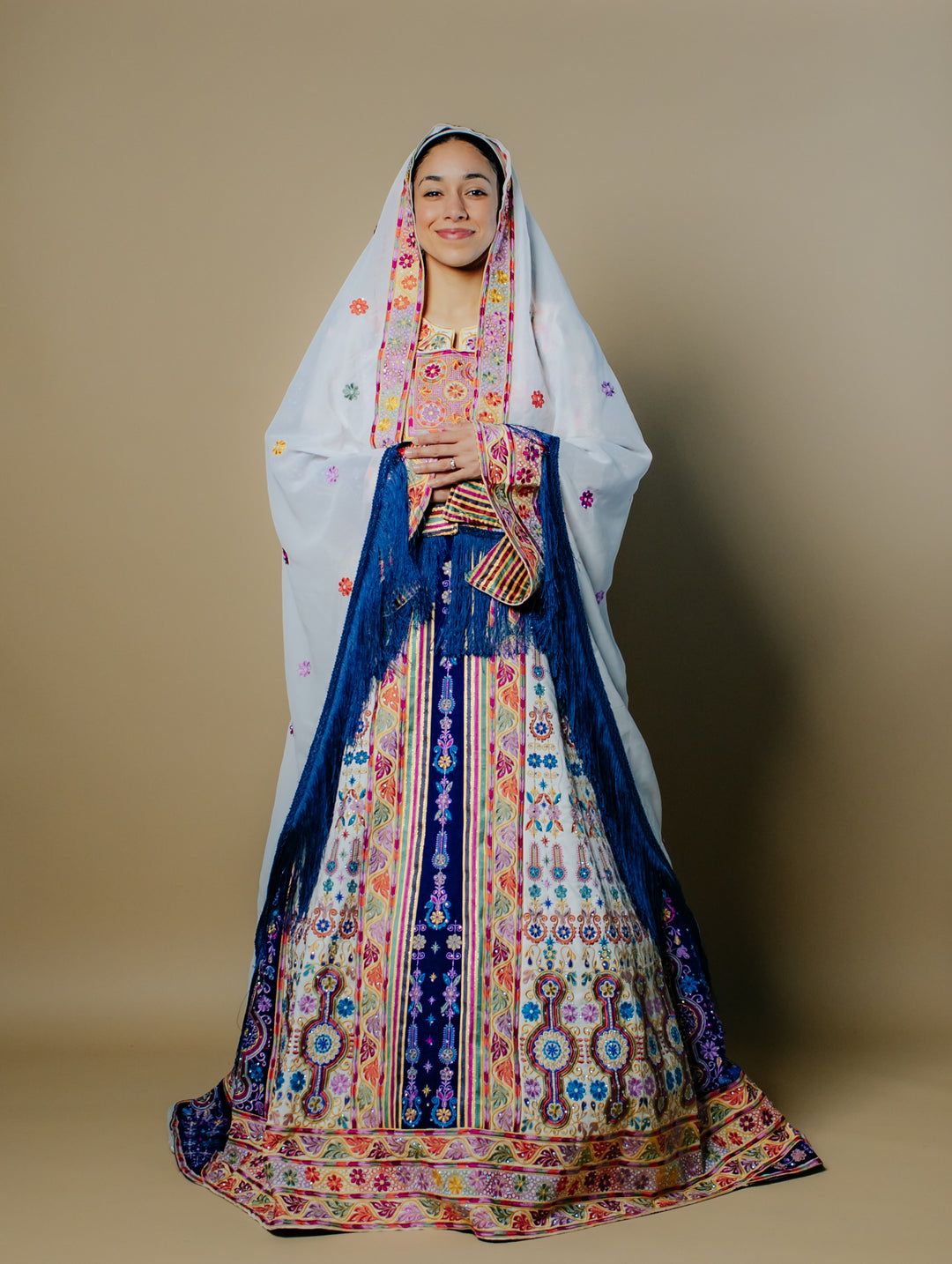 Dalia Traditional A-Line Malaka Gown