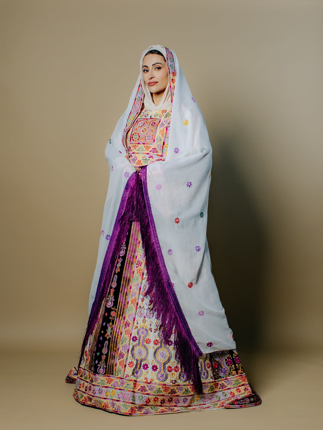 Dalia Traditional A-Line Malaka Gown