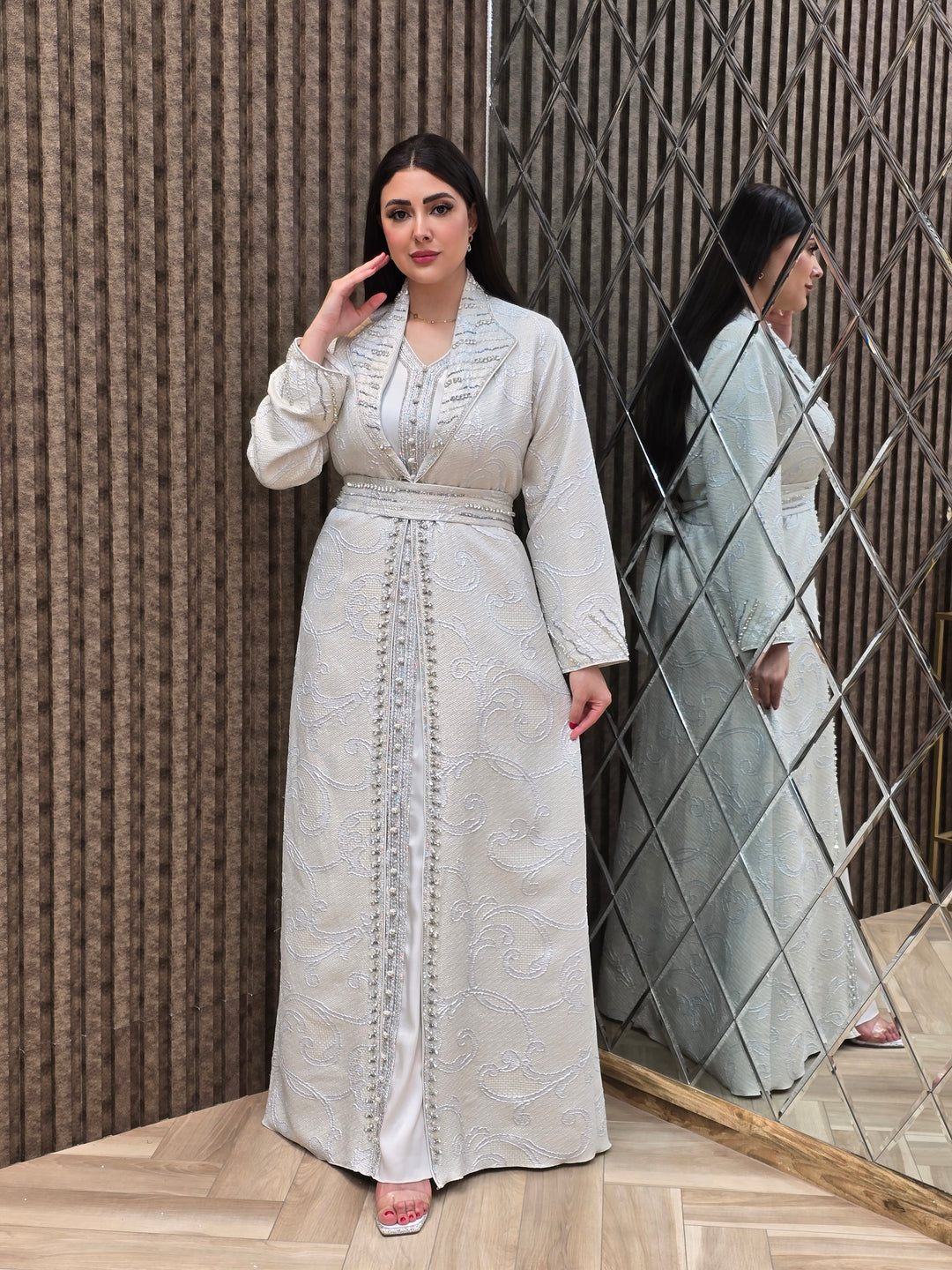 Rima Shawl Collar Kaftan