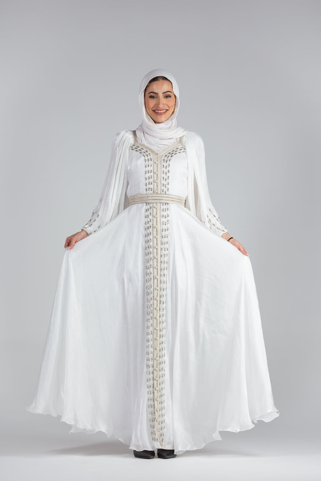 Karima Enchanted Crystal Kaftan