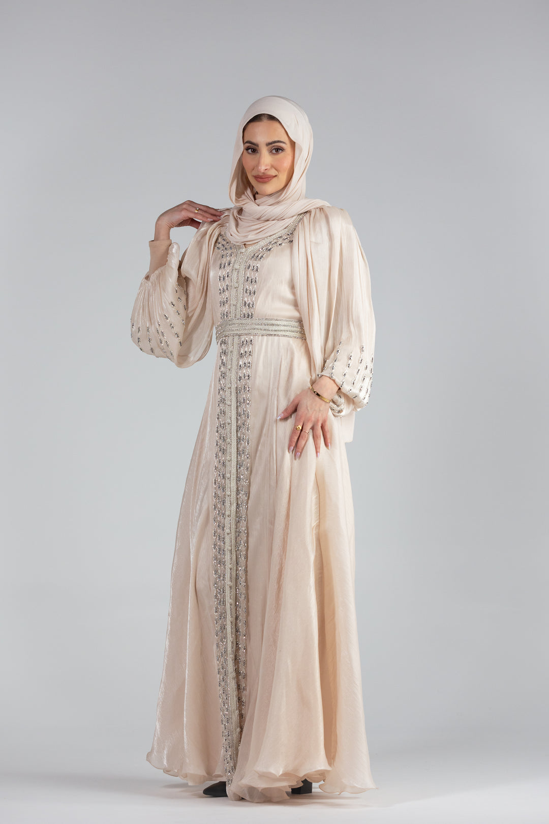 Karima Enchanted Crystal Kaftan