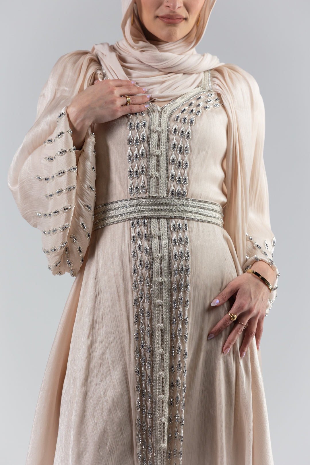 Karima Enchanted Crystal Kaftan