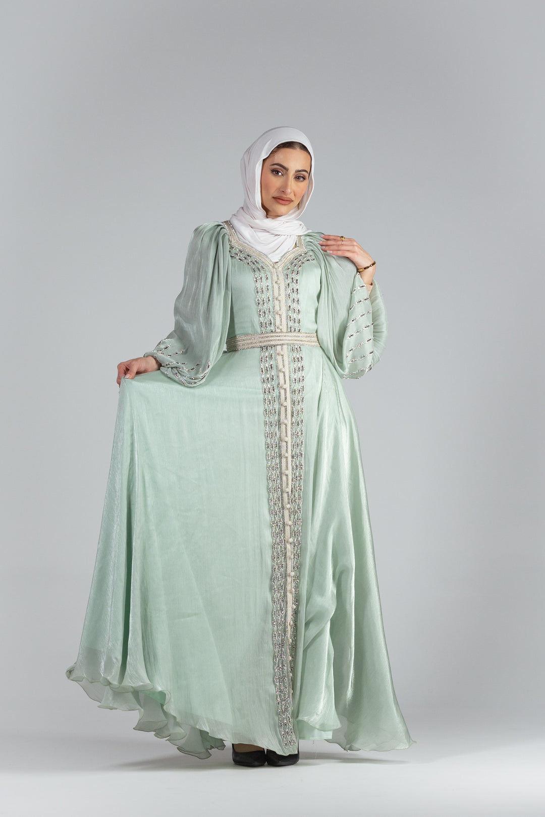 Karima Enchanted Crystal Kaftan