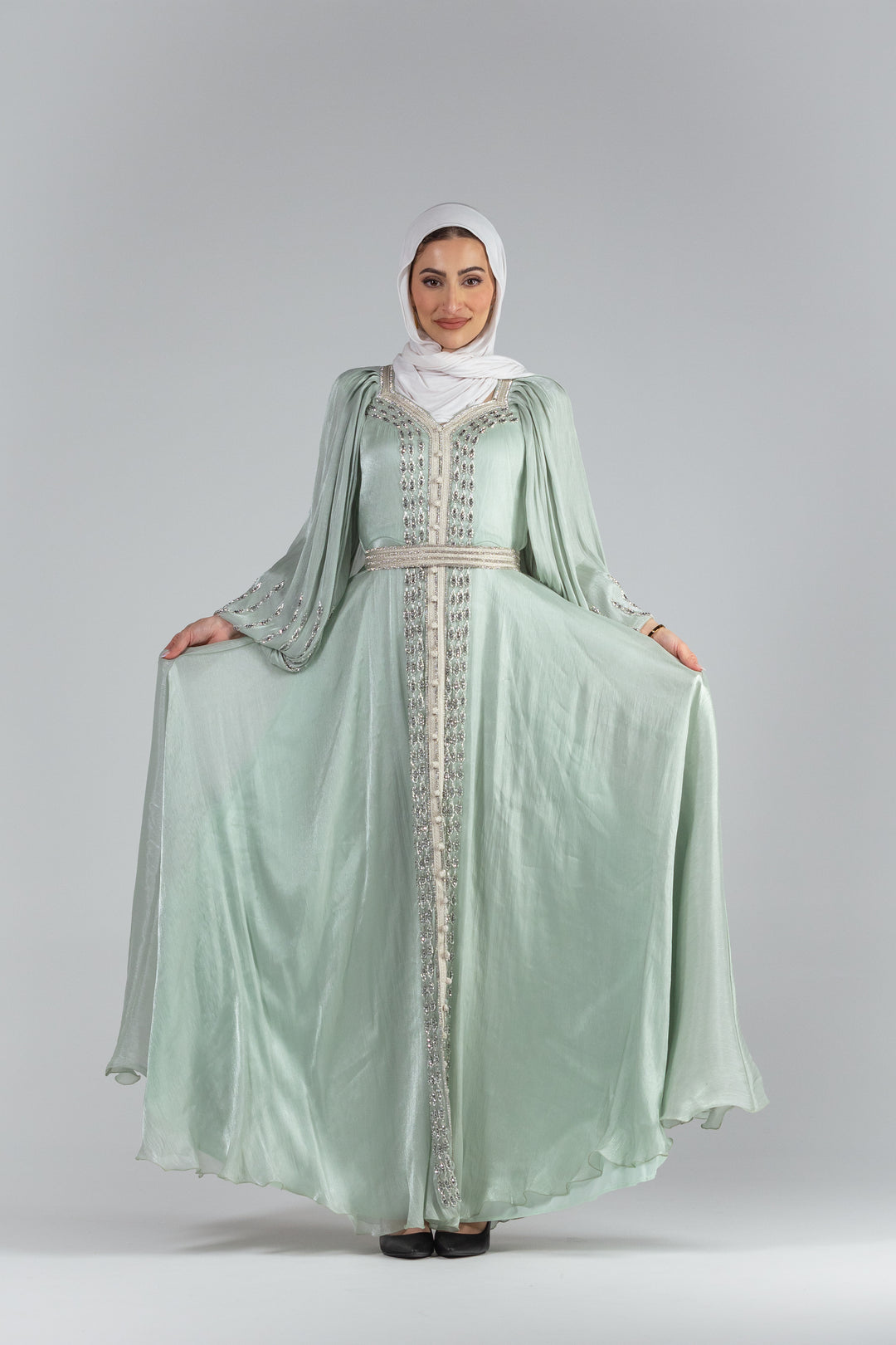 Karima Enchanted Crystal Kaftan