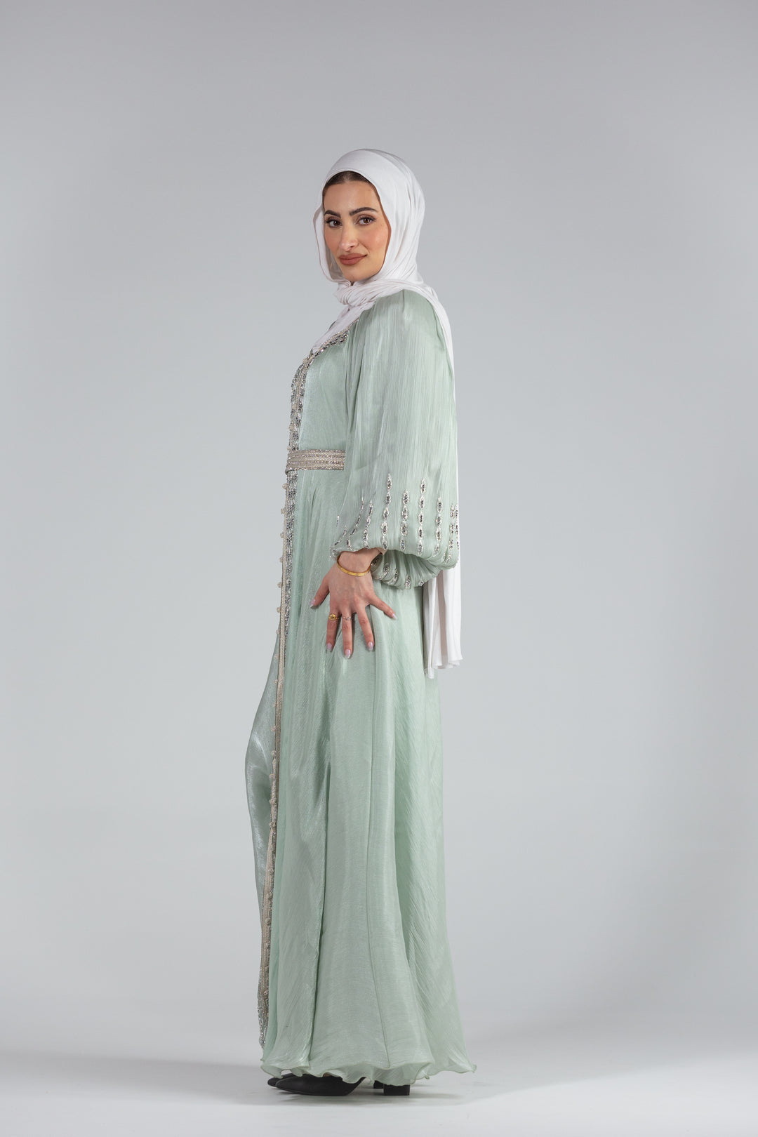 Karima Enchanted Crystal Kaftan