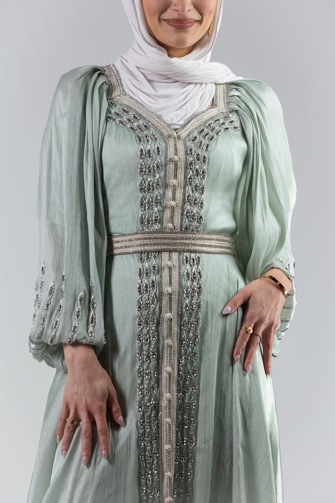 Karima Enchanted Crystal Kaftan