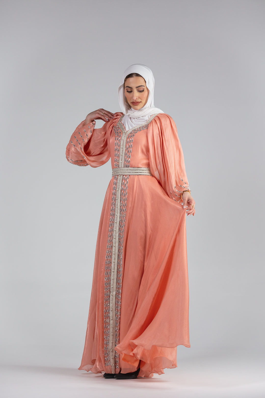 Karima Enchanted Crystal Kaftan