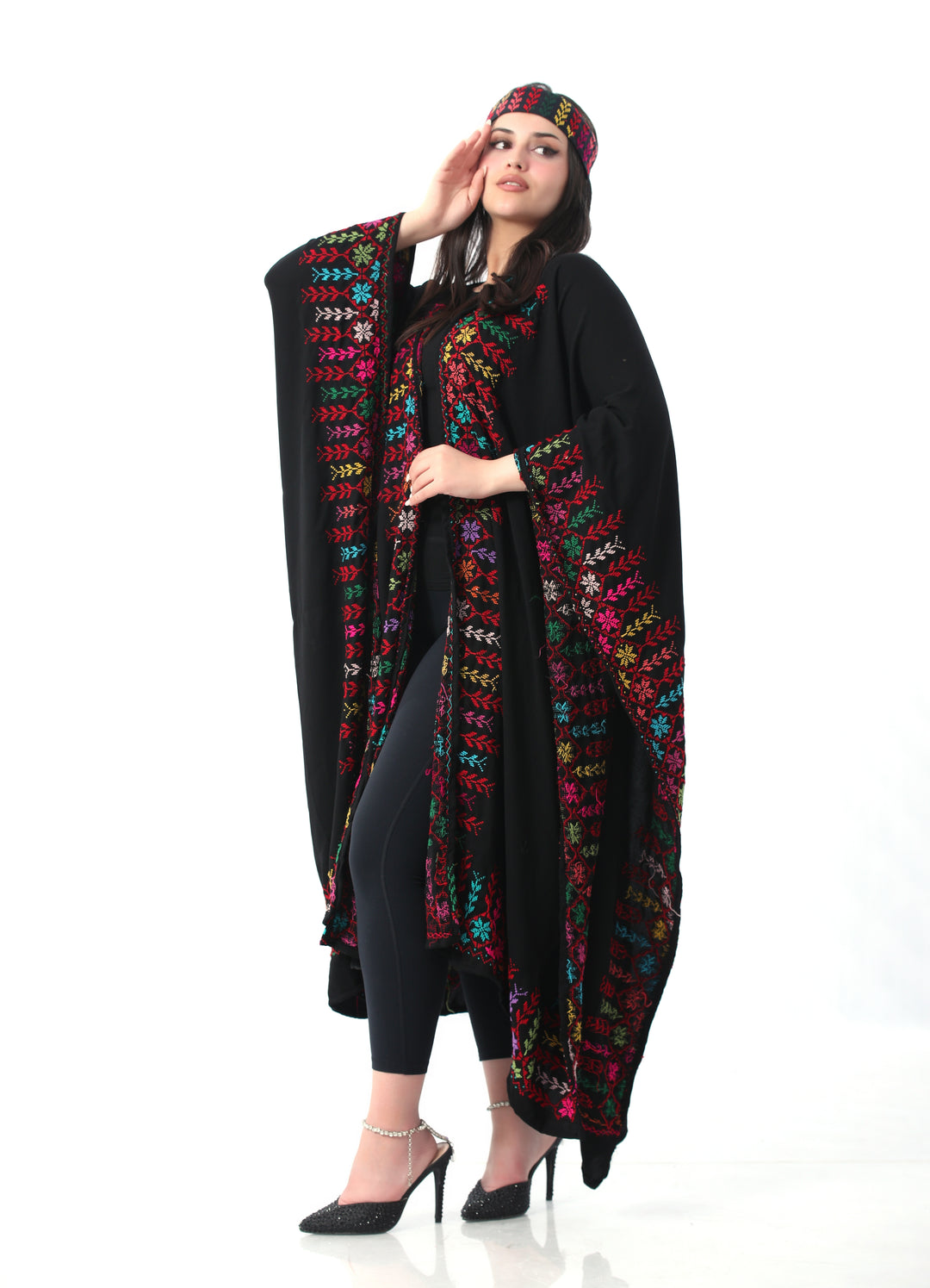 Lamia Tatreez Open Cape