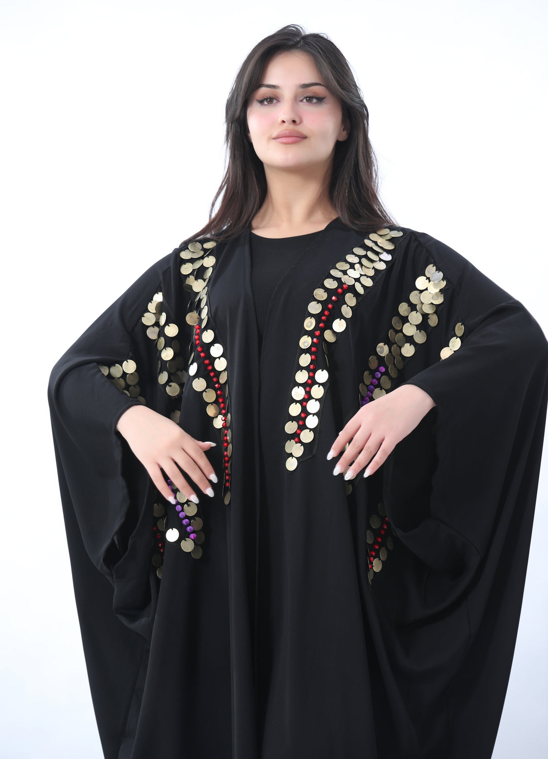 Aaliyah Hand Beaded Kimono