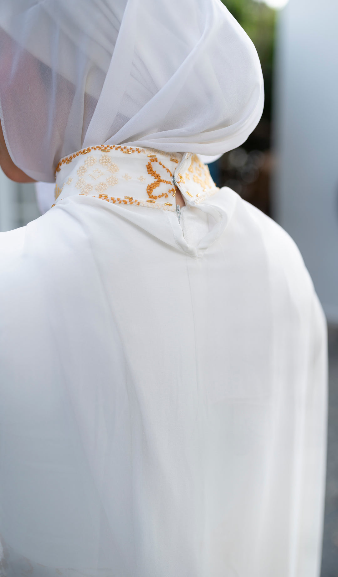 Narjis Hand-stitched Dress