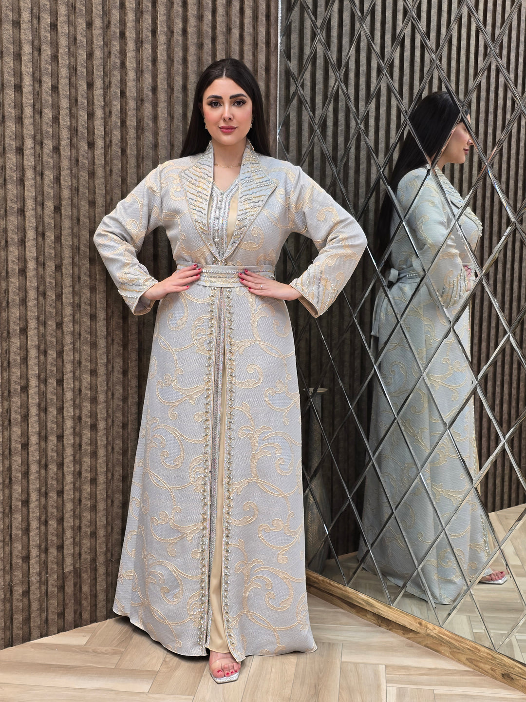 Rima Shawl Collar Kaftan